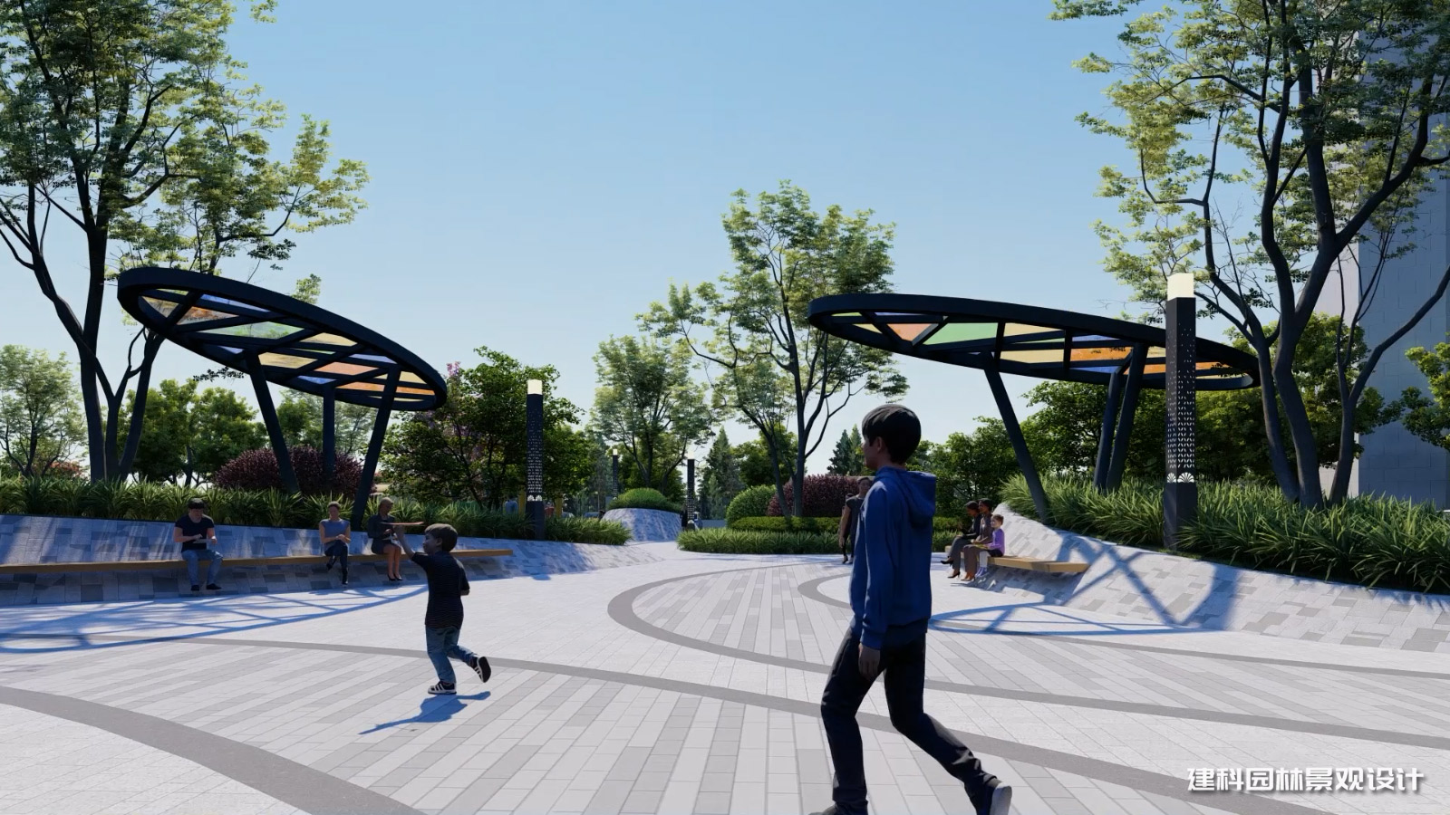 智慧園區(qū)景觀設計要點