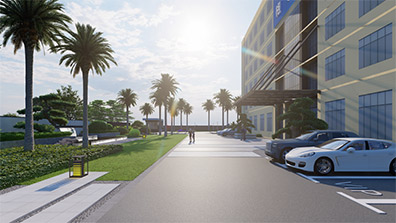 工業(yè)園區(qū)綠化因地制宜的設計思路